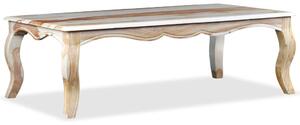 Tavolino da Salotto in Legno Massello di Sheesham 110x60x35 cm