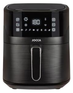 JOCCA Friggitrice ad Aria Capacit 6.5 Litri Potenza 1600 Watt con Timer e Temperatura Regolabile colore Nero - 2344