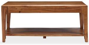 Tavolino da Salotto in Legno Massello 88x50x38 cm