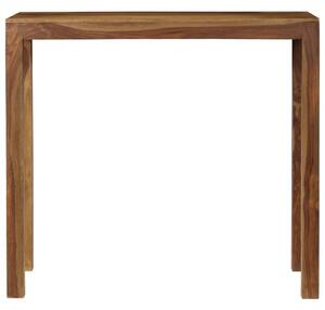 Tavolino da Bar in Legno Massello di Sheesham 118x60x107 cm