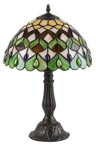 Brilagi - lampada da tavolo Tiffany in vetro colorato MARGARET 1xE27/40W/230V