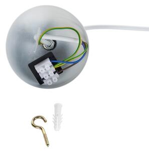 Brilagi - Lampada a sospensione su cavo WABI SABI 1xE27/40W/230V diam. 32 cm bianca