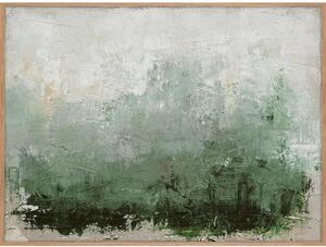 Quadro dipinto a mano con cornice in legno New Story
