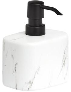 Dosatore di sapone in ceramica effetto marmo Marble