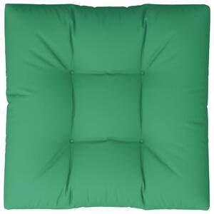 Cuscino per Pallet Verde 80x80x12 cm in Tessuto