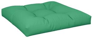 Cuscino per Pallet Verde 70x70x12 cm in Tessuto