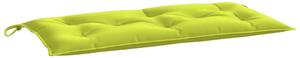 Cuscino per Panca Verde Intenso 110x50x7 cm in Tessuto Oxford