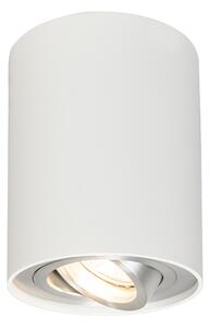 Faretto bianco e acciaio incl lampadina smart GU10 - RONDOO up