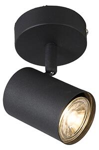 Faretto nero orientabile incl lampadina smart GU10 - JEANA