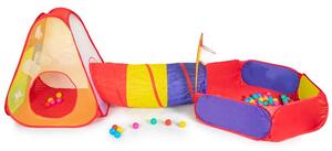 Area giochi in tenda per bambini, piscina asciutta + 100 palline