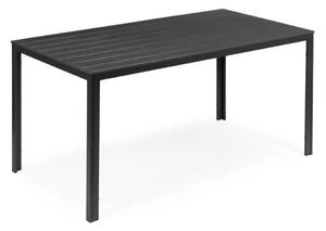 Grande tavolo da giardino grigio