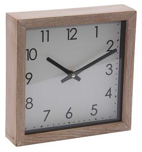 Orologio da Parete 25x25 cm in Mdf Cornice: legno