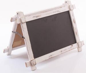 Lavagna Doppia da Pavimento 28x30xH47 cm in Abete Legno