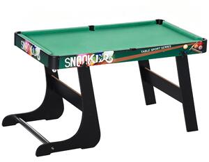 HOMCOM Tavolo da Gioco 6 in 1 con Calcio Balilla, Biliardo, Air Hockey, Ping Pong, Anelli e Hockey su Prato, 118x104x71 cm | Aosom Italy
