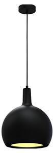 Lampada a sospensione VT-89020, lampada a pendolo, colore nero, materiale Vetroceramica, altezza 188 cm