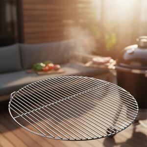 55CM Ø griglia in ghisa griglia griglia nera griglia rotonda in ghisa griglia BBQ accessorio griglia