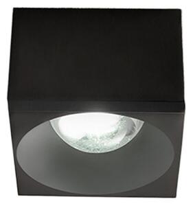 Plafoniera led promoingross pocket q10 ne 3000k 982lm metallo nero - Promoingross