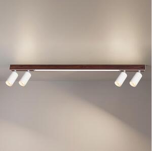 Brilagi - Faretto LED SELE 4xGU10/30W/230V + LED/25W bianco/decor rovere