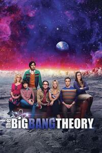 Stampa d'arte The Big Bang Theory - Sulla Luna, (26.7 x 40 cm)