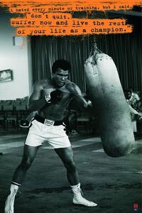 Posters, Stampe Muhammad Ali - Sandsack, (61 x 91.5 cm)