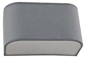Applique moderno Manon grigio, in cotone, 23 x 30 cm, INSPIRE