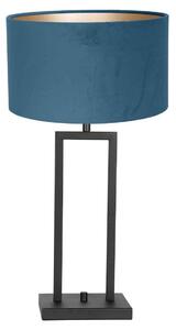 Steinhauer - lampada da tavolo - Stang - nero - metallo velluto - Ø 30cm - E27 - 8215ZW