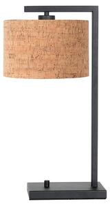 Steinhauer - lampada da tavolo - Stang - naturale nero - metallo tessile - lampada da comodino - E27 - 4355ZW