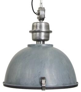 Steinhauer - lampada a sospensione - Bikkel - grigio - vetro metallo - Ø 42cm - E27 - 7586GR