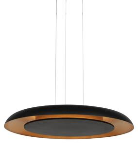 Steinhauer - lampada a sospensione - Golden Veil - nero - metallo - Ø 60cm - LED - 4332ZW