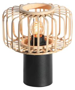 Steinhauer - lampada da tavolo - Bloeba - naturale - bambù metallo - Ø 20cm - E27 - 4143ZW