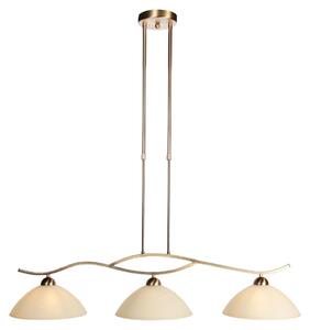 Steinhauer - lampada a sospensione - Anthea - bronzo - vetro metallo - lampada di design - E27 - 4326BR