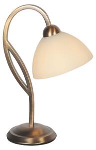 Steinhauer - lampada da tavolo - Anthea - bronzo - vetro metallo - Ø 17cm - E27 - 4329BR