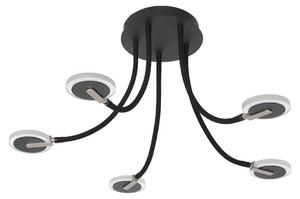 Steinhauer - plafoniera - Turound - nero - metallo - Ø 92cm - LED - 3375ZW