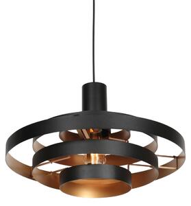 Steinhauer - lampada a sospensione - nero - metallo - Ø 50cm - E27 - 4217ZW