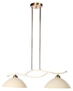 Steinhauer - lampada a sospensione - Anthea - bronzo - vetro metallo - lampada di design - E27 - 4325BR
