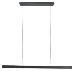 Mexlite - lampada a sospensione - nero - plastica metallo - grande lampada da tavolo da pranzo - LED - 4202ZW