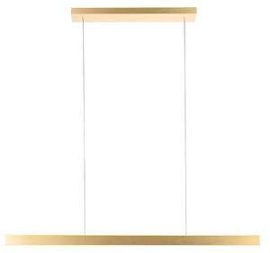 Mexlite - lampada a sospensione - oro - plastica metallo - grande lampada da tavolo da pranzo - LED - 4202GO
