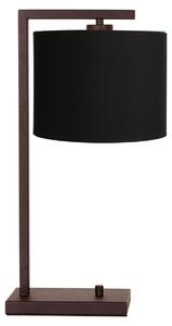 Steinhauer - lampada da tavolo - Stang - marrone - metallo tessile - lampada da comodino - E27 - 4883CA