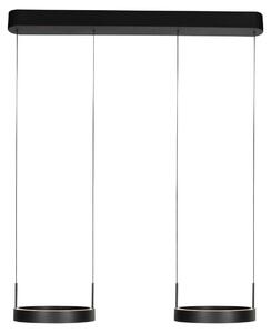 Steinhauer Exclusive - lampada a sospensione - Mykty - nero - metallo - lampada di design - LED - 4204ZW