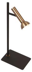 Mexlite - lampada da tavolo - Kora - bronzo nero - metallo - lampada da scrivania - GU10 - 4730BR