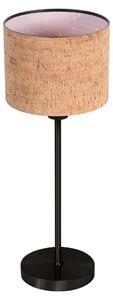 Anne Lighting - lampada da tavolo - Noor - naturale nero - metallo tessile - lampada da comodino - E27 - 4422ZW