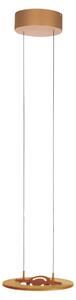 Steinhauer Exclusive - lampada a sospensione - Soleil - bronzo - plastica metallo - Ø 32cm - LED - 4140BR