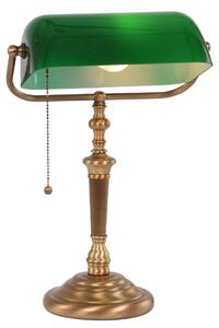 Steinhauer - lampada da tavolo - Ancilla - bronzo - vetro metallo - lampada da scrivania - E27 - 6185BR