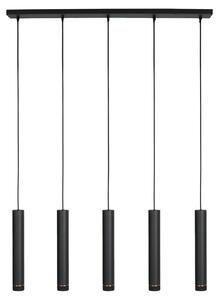 Mexlite - lampada a sospensione - DownLume - nero - metallo - grande lampada da tavolo da pranzo - GU10 - 4216ZW