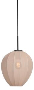 Mexlite - lampada a sospensione - HaloSwap - beige - lino - Ø 25cm - E27 - 4298ZW