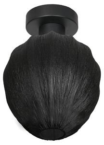 Steinhauer - plafoniera - Bloeba - nero - metallo tessile - Ø 25cm - E27 - 4369ZW