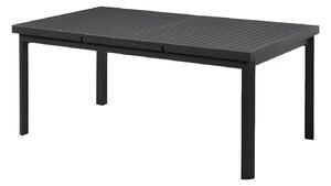 Tavolo da giardino allungabile antracite in alluminio L. 180/240 cm - NAURU