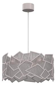 Lampadario a sospensione CAMO 3xE27/15W/230V beige