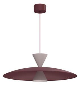 Lampada sospesa a cavo MISTIC 1xGX53/15W/230V bordeaux