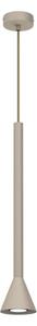 Lampada a sospensione su cavo MAZZO 1xGU10/8W/230V beige